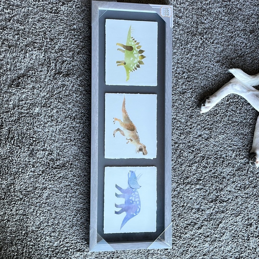 Childrens dinosaur wall art
